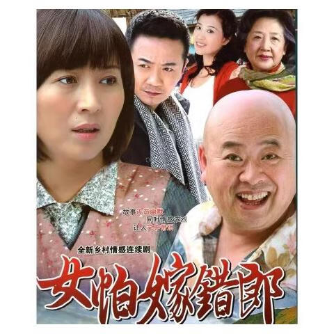 解颜女怕嫁错郎农村情感电视连续剧  dvd碟片dvd光盘闫学晶王晓曦