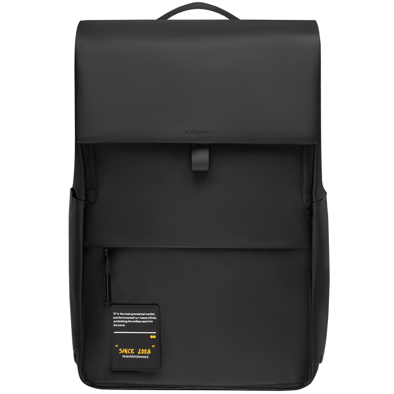 LEVEL8 地平线8号 休闲商务笔记本电脑双肩包男女通勤15.6英寸MOMENT系列旅行背包黑