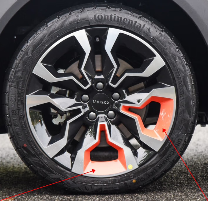 允和美适用于领克06轮毂轮毂修复自喷漆亮银灰划痕修复补漆笔拉丝漆