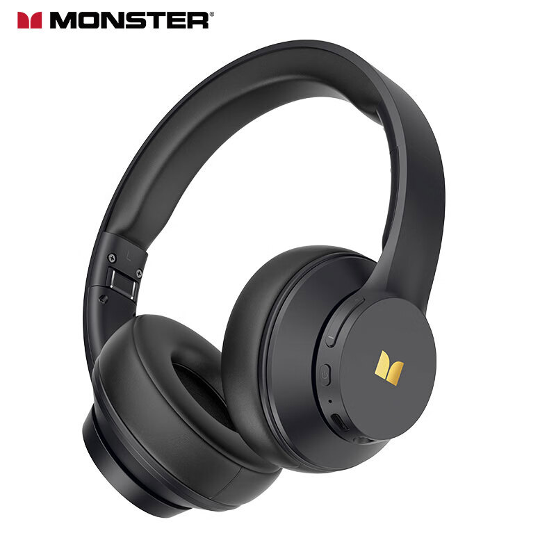 魔声(monster)mission 100头戴式无线蓝牙耳机电竞游戏音乐运动降噪