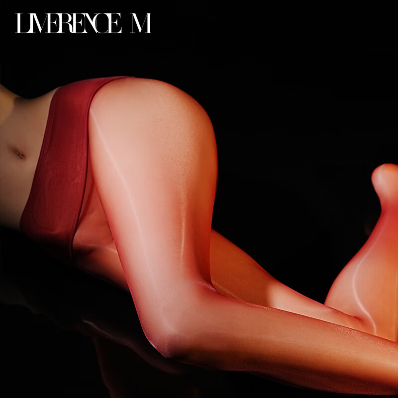 涞觅润丝【车厘子果冻】丝袜超薄无缝开裆丝滑免脱性感诱惑女袜 砂色 L 