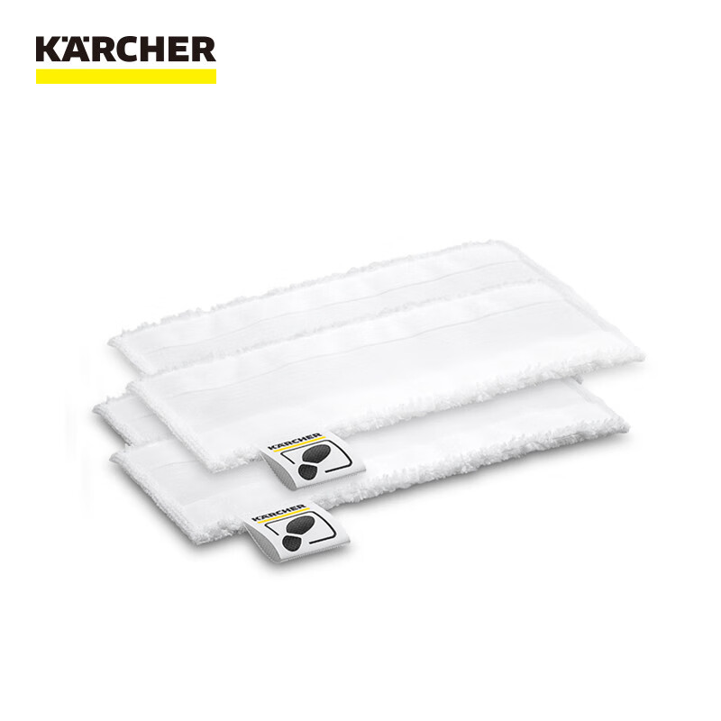 KARCHER卡赫蒸汽清洁机 Easyfix 超细纤维地巾（4片装）