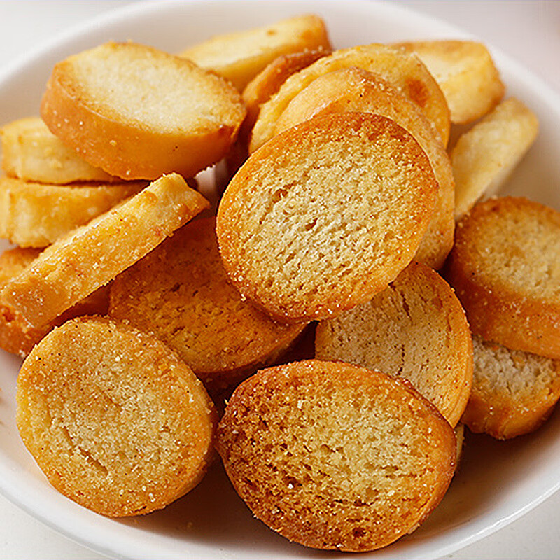 烤香馍片馍丁早餐食品零食烤馍馒头片饼干 馍片【4