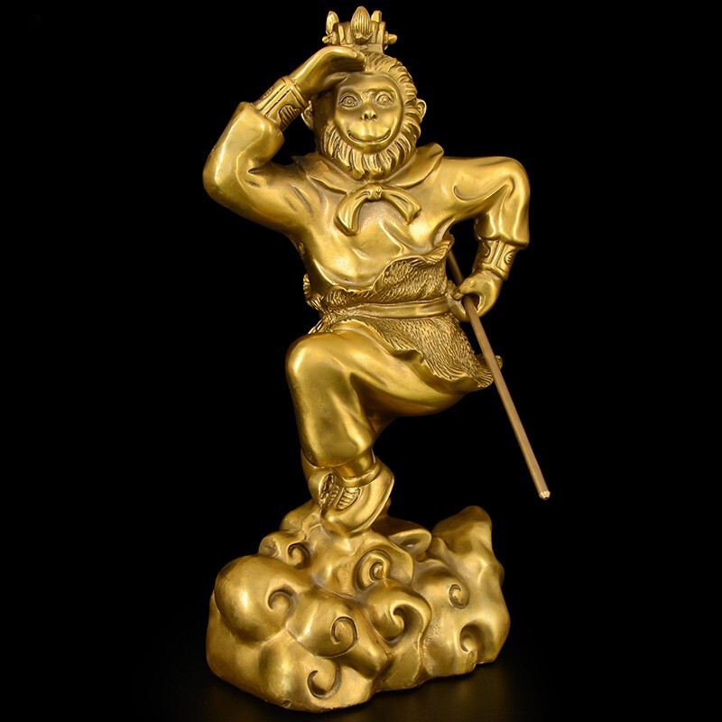 全铜孙悟空摆件齐天大圣孙猴子铜像斗战胜佛客厅办公室开业礼品 9号孙