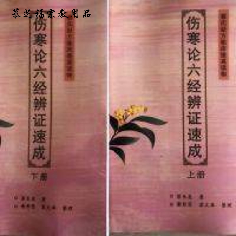 寒论六经辨证速成(原版)上下册蔡氏经方蔡长友蔡长福 寒论六经辨证