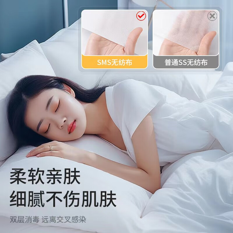 彩虹柚一次性毛巾浴巾套装旅行便携酒店宾馆洗漱用品洗脸巾加大独立包装 一次性三件套(纯白)2包