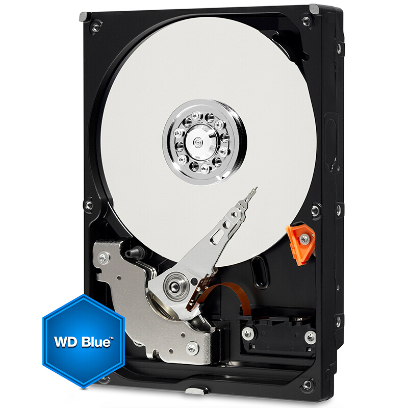 西部数据(WD)蓝盘 6TB SATA6Gb/s 5400转256MB 台式机械硬盘(WD60EZAZ)