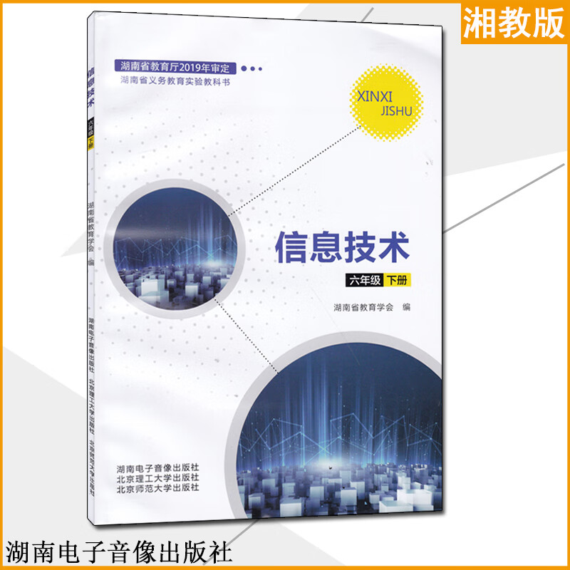 2021信息技术6六年级下册湖南电子音像出版社2019年审定新版湖南省