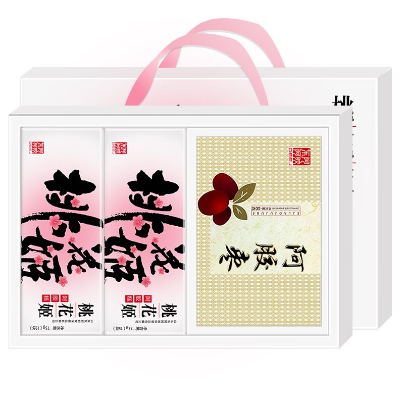 东阿阿胶 桃花姬阿胶糕 阿胶块固元膏送礼阿胶山东阿胶滋补品固元糕春节 东阿阿胶 桃花姬350g礼盒(桃花姬+阿胶枣组合)