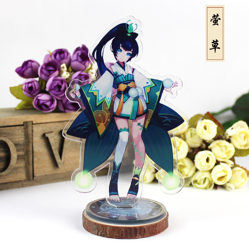 阴阳师手办萤草动漫阴阳师立牌花鸟卷角色彼岸花神乐亚克力摆件礼物