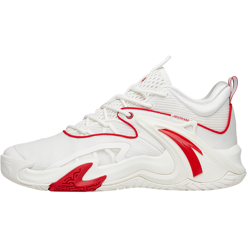 安踏 丨空域丨篮球鞋男2022专业实战球鞋低帮耐磨运动 雾灰/浅银灰-1