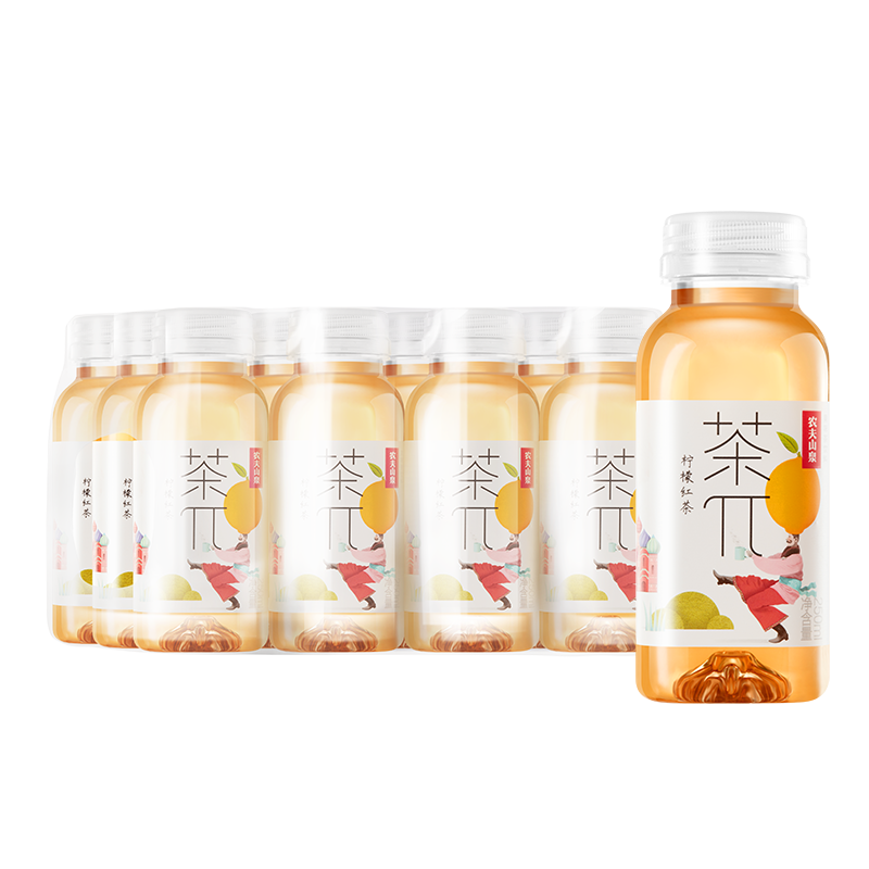 NONGFU SPRING 农夫山泉 茶π 柠檬红茶250ml*12瓶