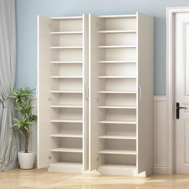 俐弥鞋柜现代简约多功能家用门口大容量经济型储物柜收纳柜子阳台木质