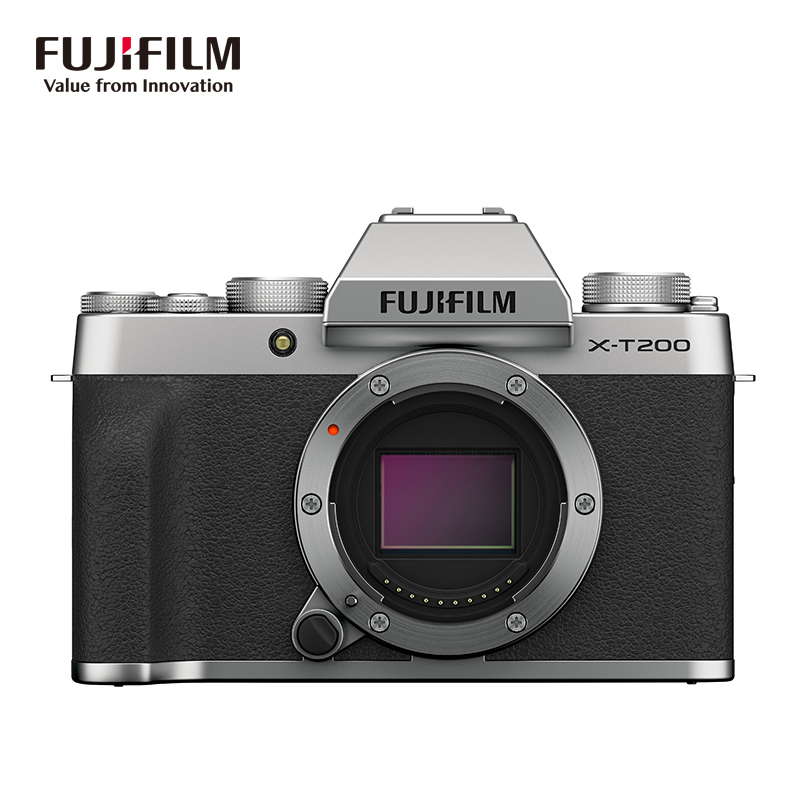 富士X-T200微单相机套机白色部分是金属的吗？