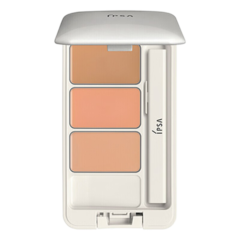 茵芙莎日本原裝進(jìn)口茵芙莎光透無瑕修飾遮瑕膏三色遮瑕膏 遮蓋黑眼圈 三色遮瑕膏4.5g【1盒裝】