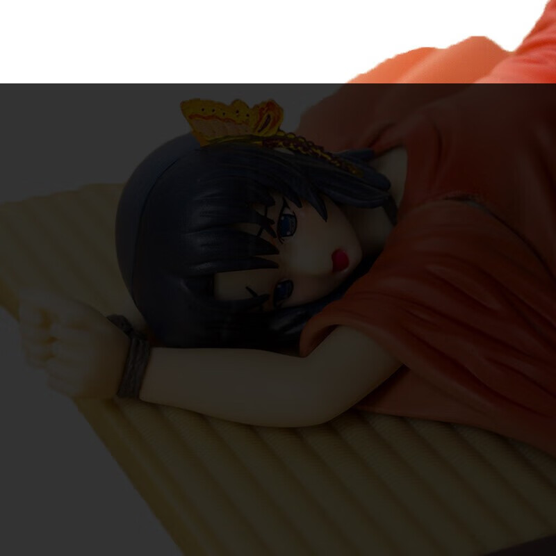 古仕龙蝶之梦蝶子手办二次元美少女趴姿配道具带狗红色10周年纪念摆件