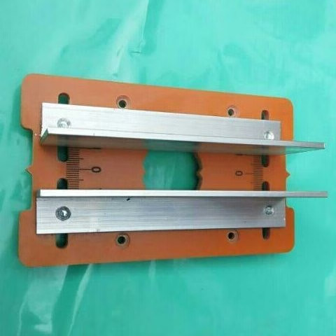 芙蓉花二合一开槽神器木工隐形二合一开槽器机模具架子连接件螺丝