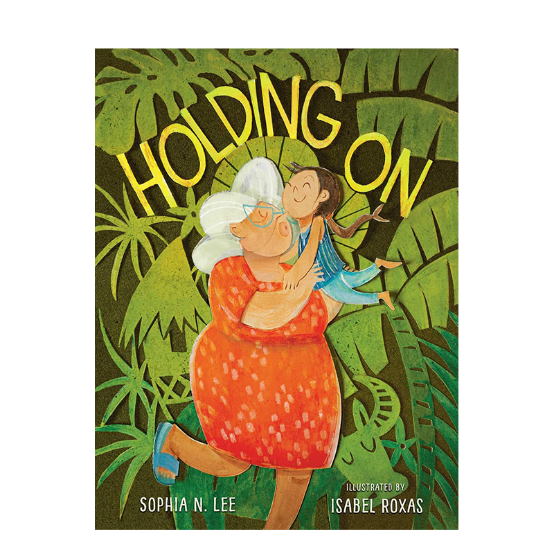 【现货】坚持 holding on 英文原版进口儿童绘本图画书 善本图书