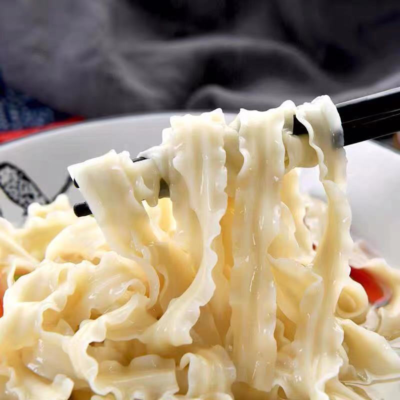 寒宁山西风味刀削面荞麦装速食油泼面手工挂面拌面宽面汤 刀削荞麦面