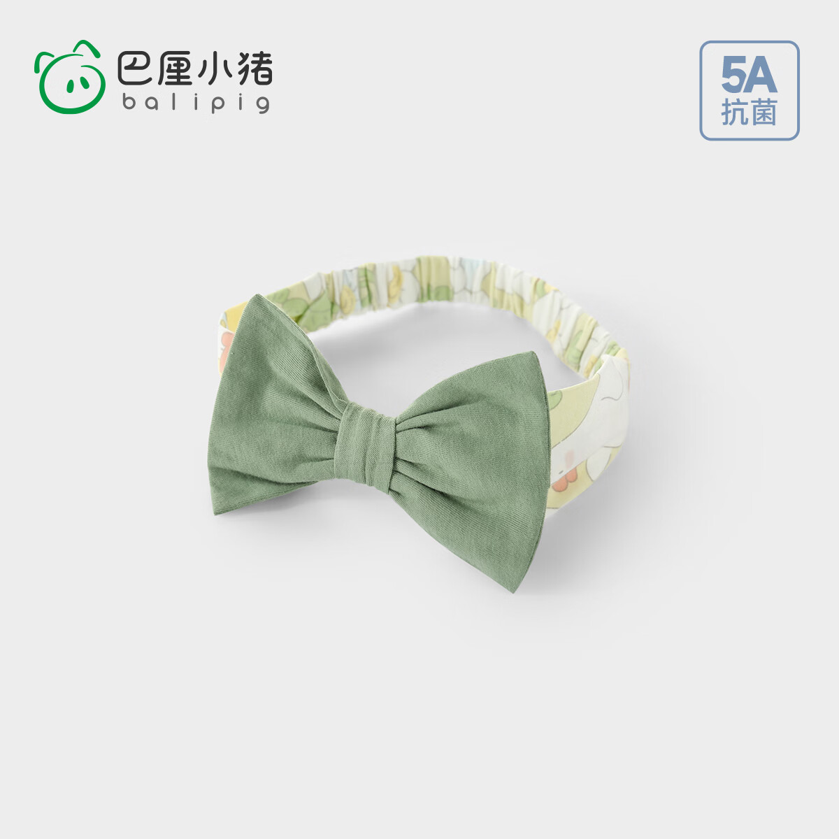 巴厘小豬女寶寶發(fā)帶春季初生嬰兒5A抗菌甜美可愛蝴蝶結(jié)頭飾公 夏日花