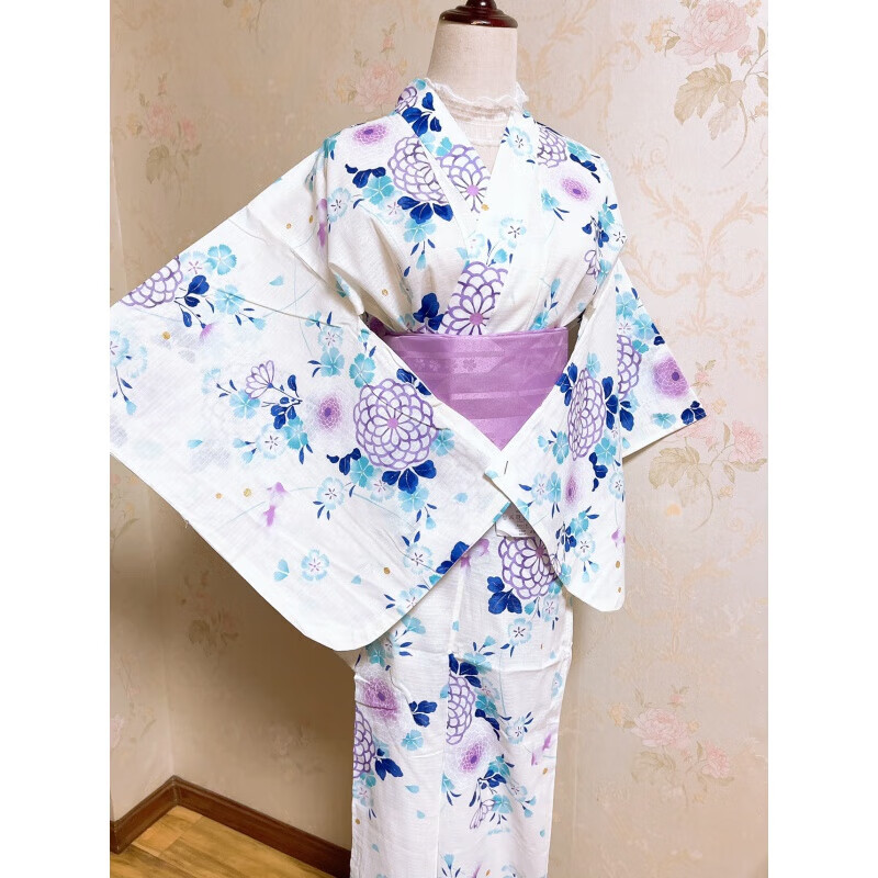 和服女正装日本传统服装浴衣女 款拍摄旅游cos服饰 s码(衣长150cm左右