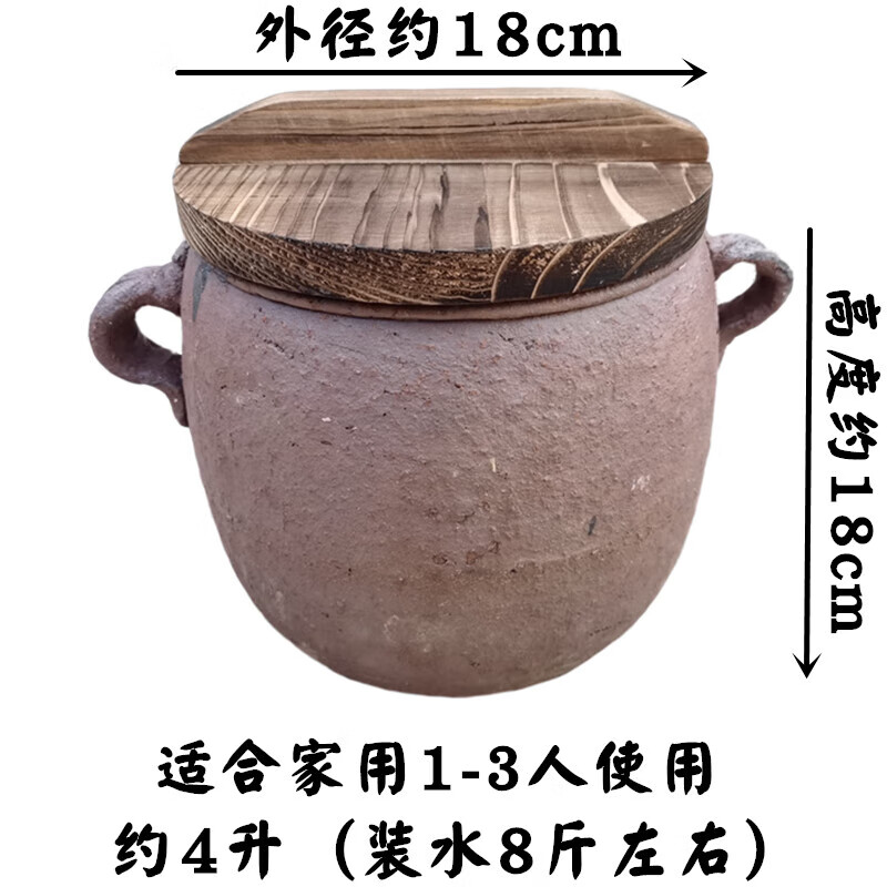 雅空传统老式土砂锅家用燃气煲汤熬粥煎药卤炖肉商煮明火瓦罐粗沙陶罐