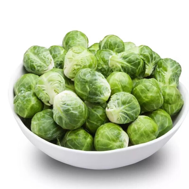 润味来 孢子甘蓝新鲜绿甘蓝蔬菜西餐沙拉食材轻食小包菜抱子小卷心菜