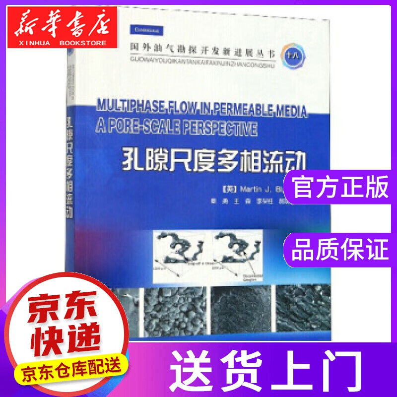 【官方正版】【正版图书】孔隙尺度多相流动 [英]martin,j.