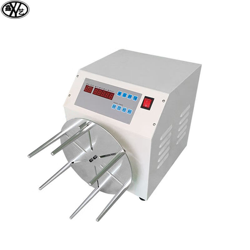 鹿色自动绕线机小型半自动绕圈机多功能数据线电源线绕线卷线机绕管机