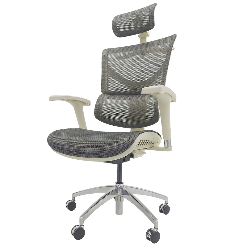 Hookay 好嘉缘 新舰S2人体工学椅 电脑椅 电竞椅 办公椅 老板椅 可躺座椅 升级2代 灰色龙纹网