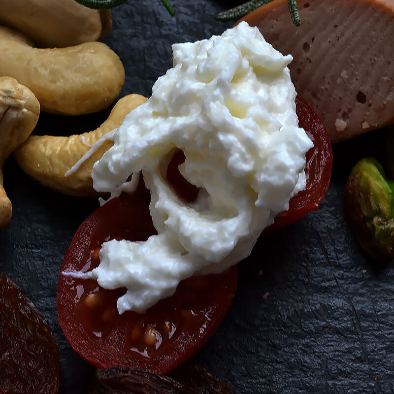 柏札莱阿尔卑布拉塔奶酪burrata cheese爆浆生酮水牛干酪即食芝士 1盒