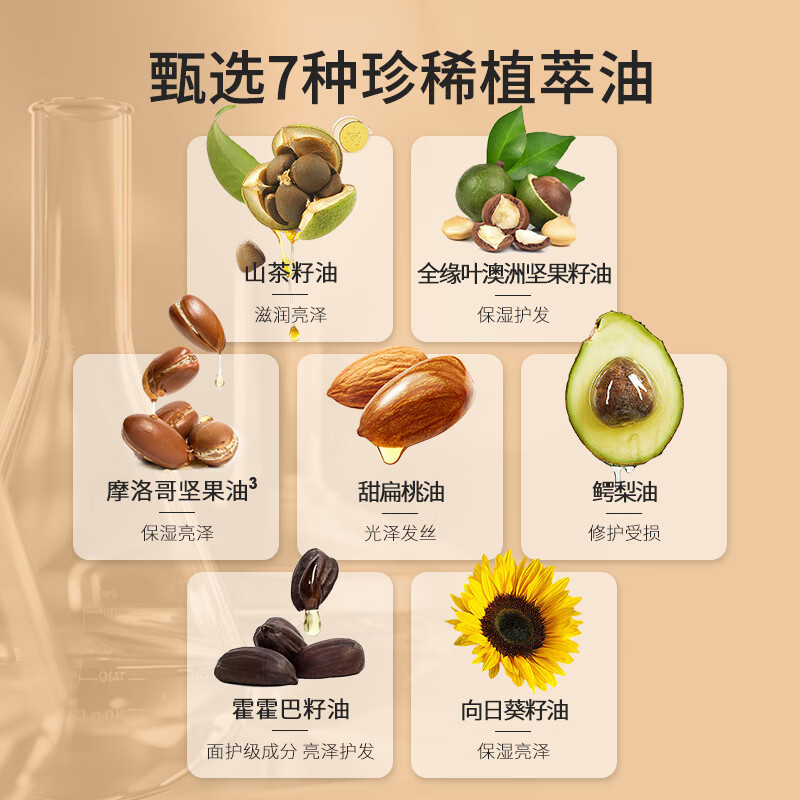 蜂花洗发水臻萃精油香氛洗发露强韧修护去屑止痒控油蓬松头皮护理专研 精油洗发露强韧修护 500ml*1瓶