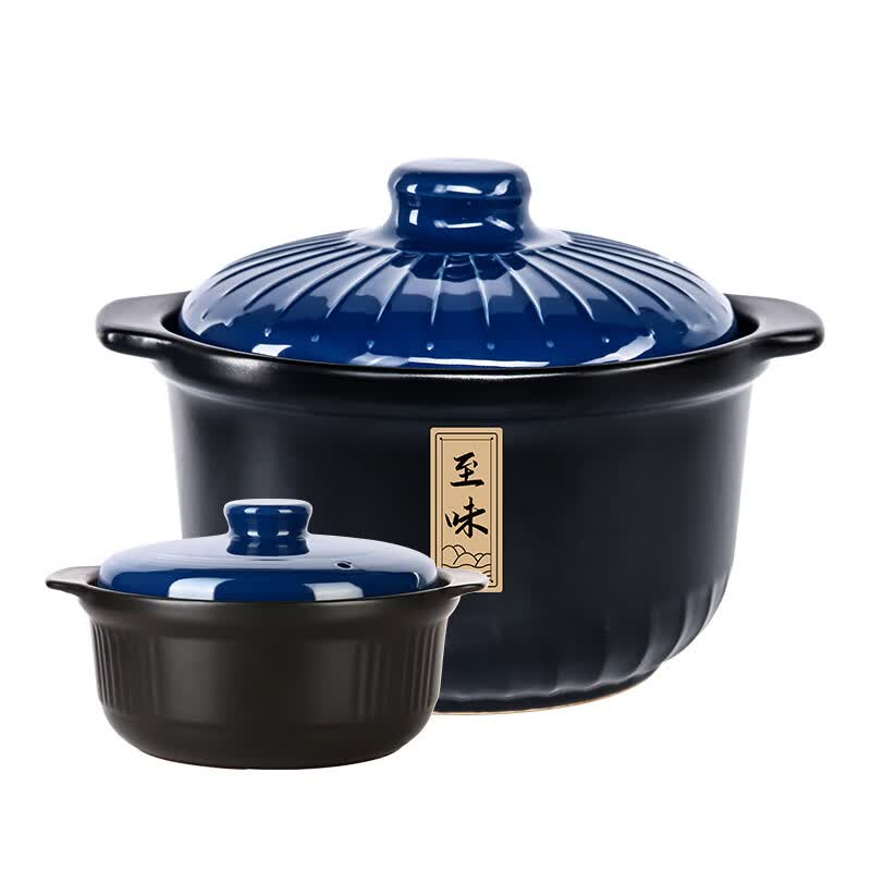 康舒（KANGSHU）砂锅炖锅煤气灶家用大容量煲汤沙锅耐高温陶瓷锅煲仔饭瓦煲石锅 3.4L加高加厚款+单人1.1L炖锅怎么样,好用不?