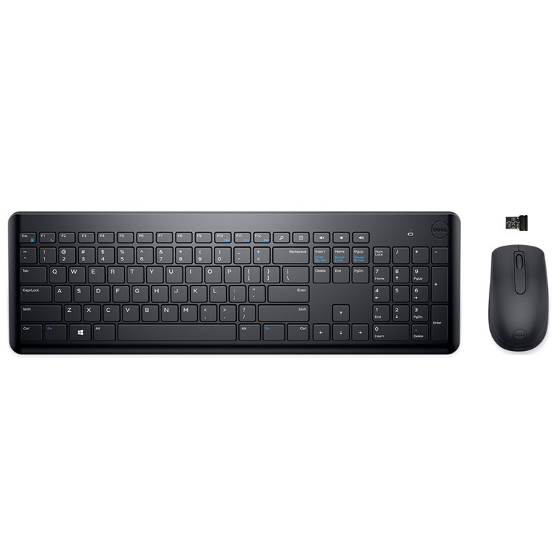 戴尔（DELL）KM117 无线办公键盘鼠标 键鼠套装（黑色） KM117无限键鼠套装