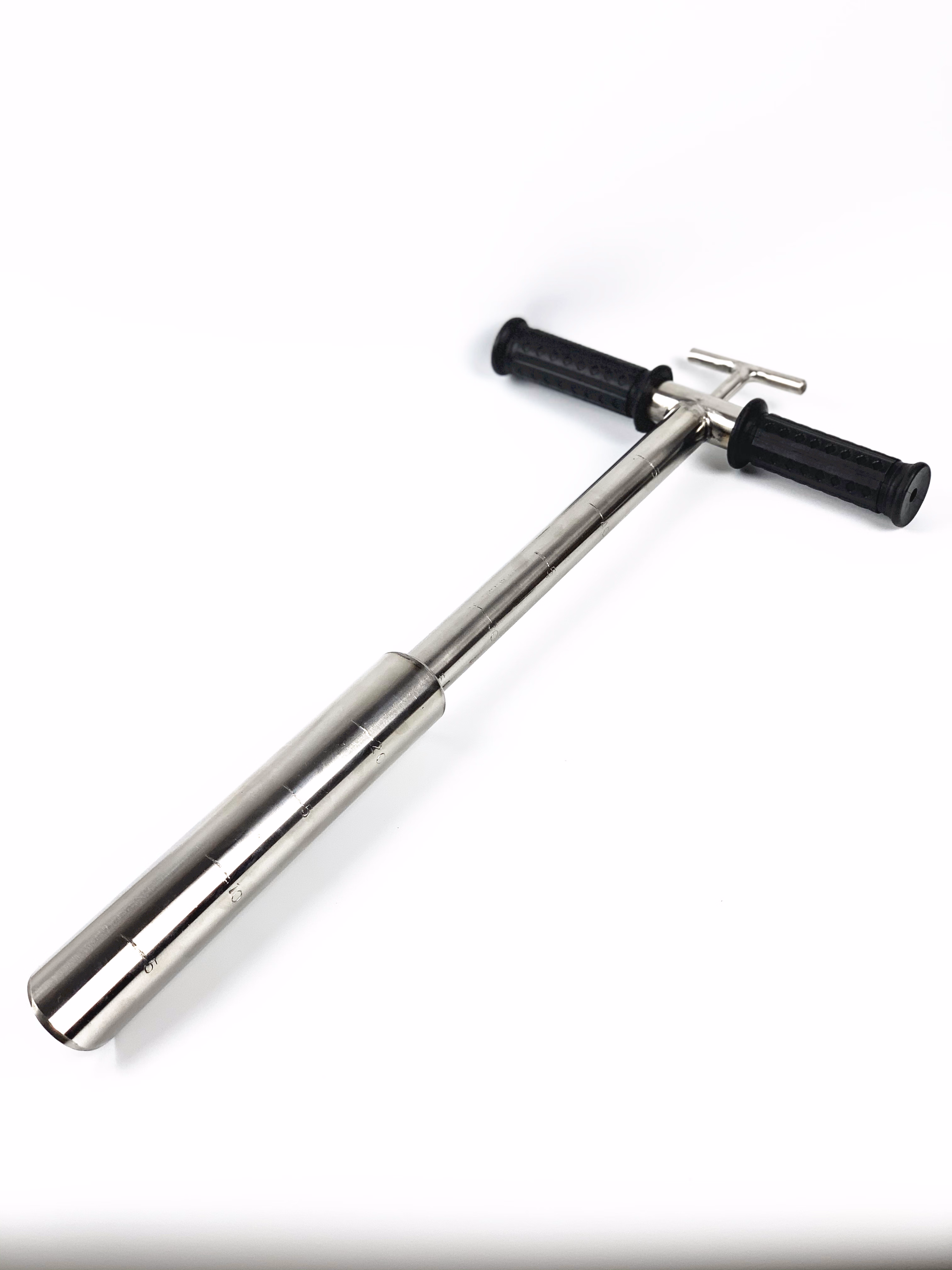 304不锈钢取土钻取土器 根钻 土壤取样器采样器带刻度 原状取土钻 0.