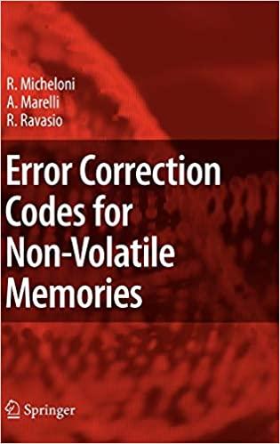 预订 error correction codes for non-volatile memorie