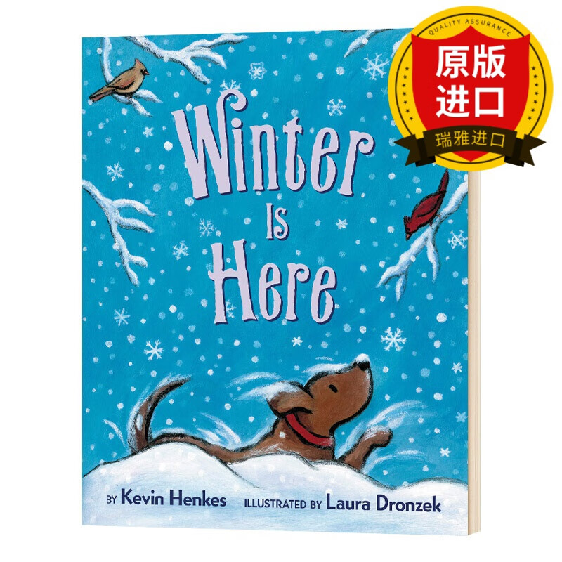 英文原版  winter is here冬天来了kevin henkes 英文版 kevin henkes