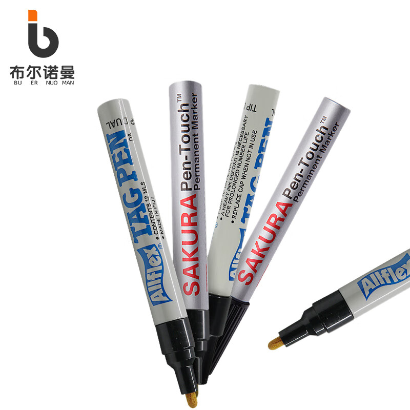 布尔诺曼 安乐福耳牌笔 樱花牌记号笔 兽用养殖耳标笔 带笔芯 猪耳牌