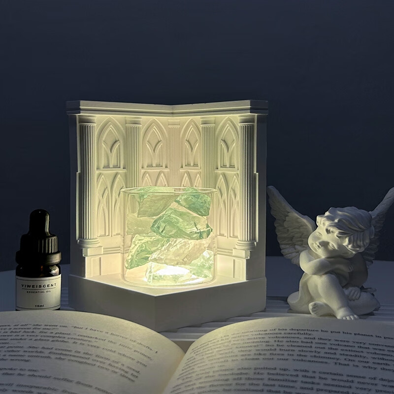 锟霖屹意大利无火香薰扩香晶石氛围小夜灯小众创意女