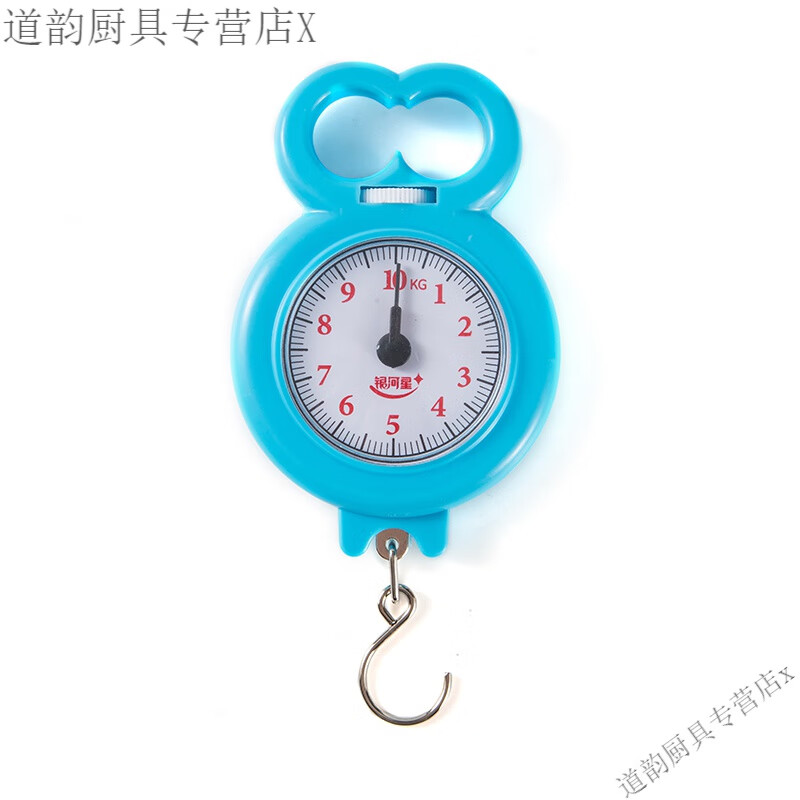 家小優(yōu)高檔彈簧秤手提精準(zhǔn)買(mǎi)菜銀河星學(xué)生秤教學(xué)10kg學(xué)生教具便攜家用掛 學(xué)生手提秤-藍(lán)色