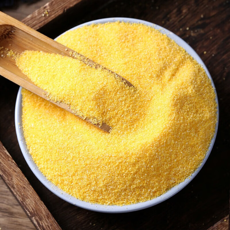 速缘乐黑龙江新中粗玉米面粉东北粘糯苞米糁棒子窝头玉米糊饼子 中粗