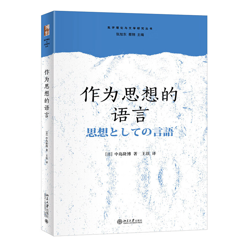 作为思想的语言 批评理论与文学研究丛书