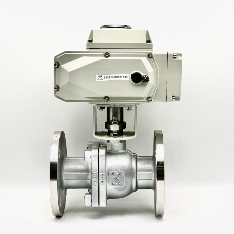 极速猫(jisumao)电动球阀q941f-16c/p电动法兰不锈钢铸钢高温蒸汽调节