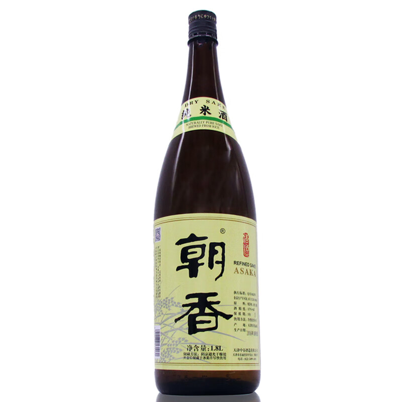 朝香 純米酒清酒1.8L