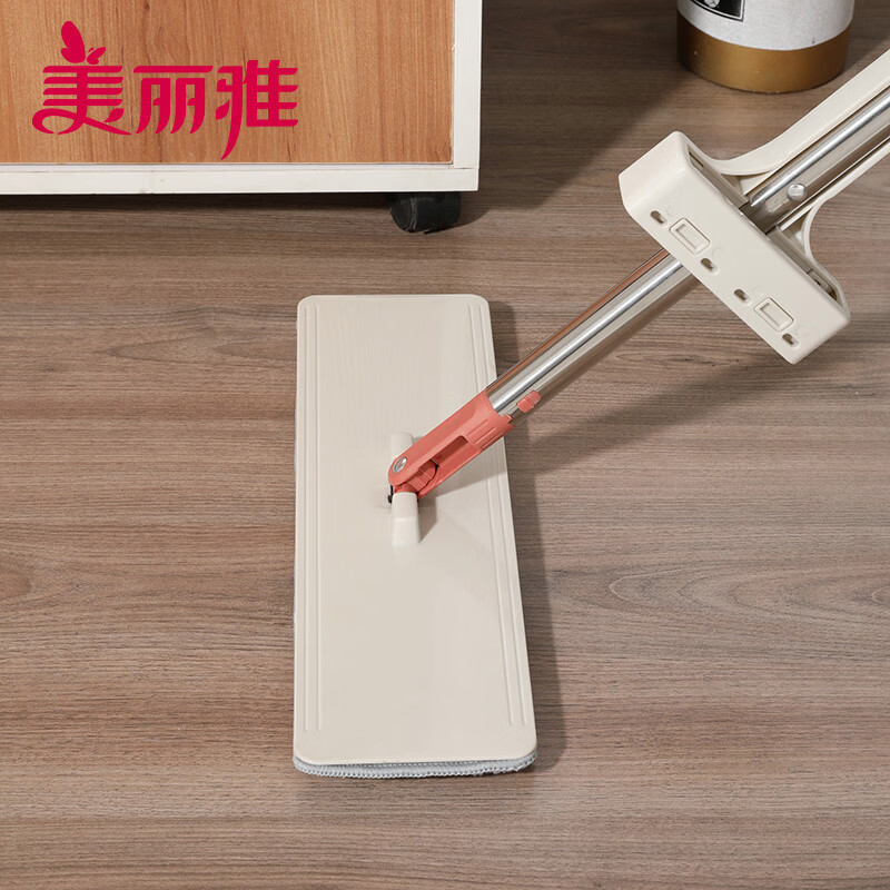 美丽雅(maryya)推水拖把免手洗平板挤水拖干湿两用懒人家用木地板瓷砖