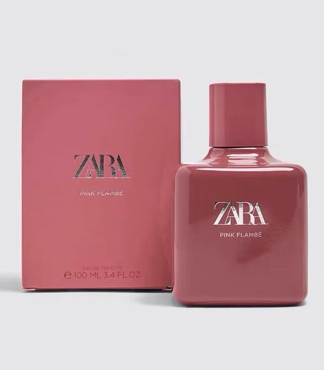 zarazara pink flambe飒拉红粉佳人淡香水 奶香混合甜 初恋甜女孩 其