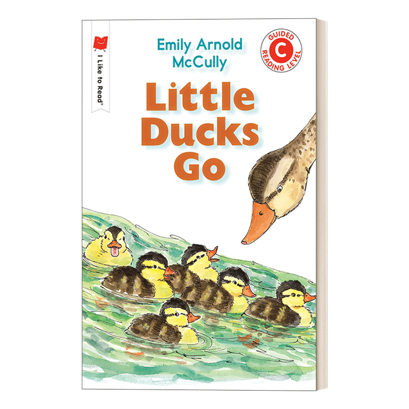英文原版 little ducks go (i like to read - level c) 小鸭子走路 i