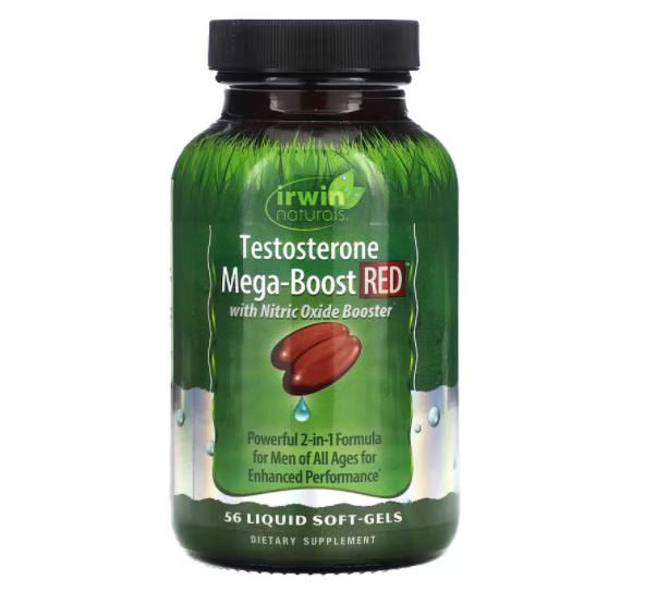 美国Irwin Naturals Testosterone Mega-Boost RED促睾酮素68粒 68粒