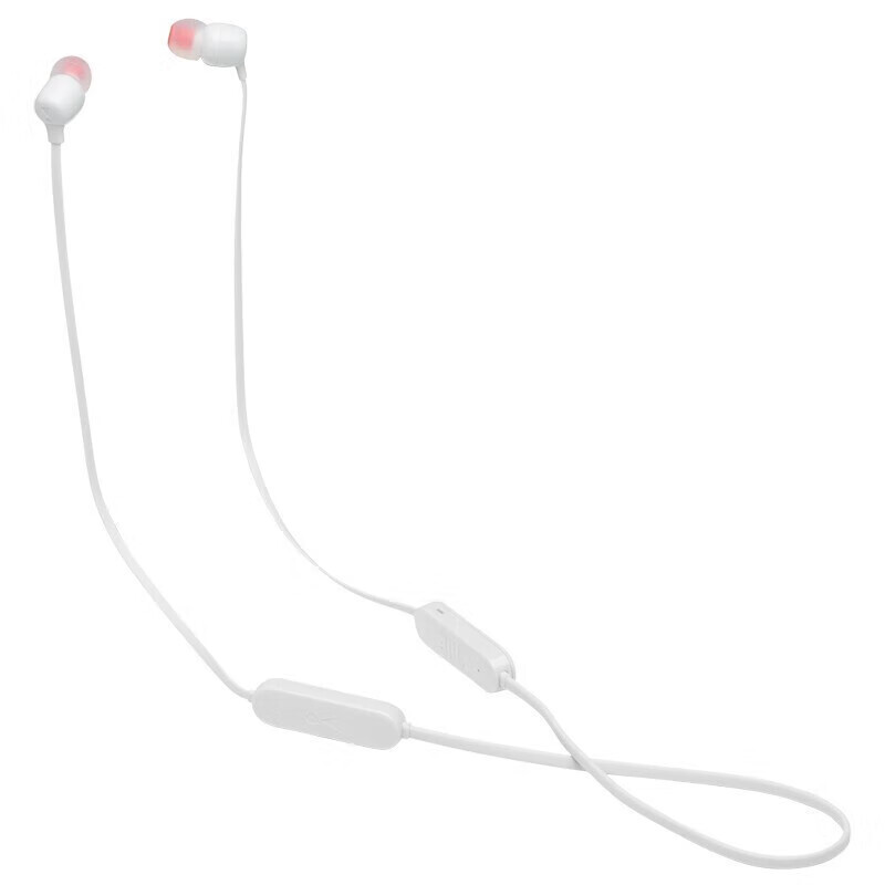 JBL APOLLOT125BT蓝牙耳机入耳式蓝牙无线耳机运动耳机手机游戏耳机 珍珠白 标配