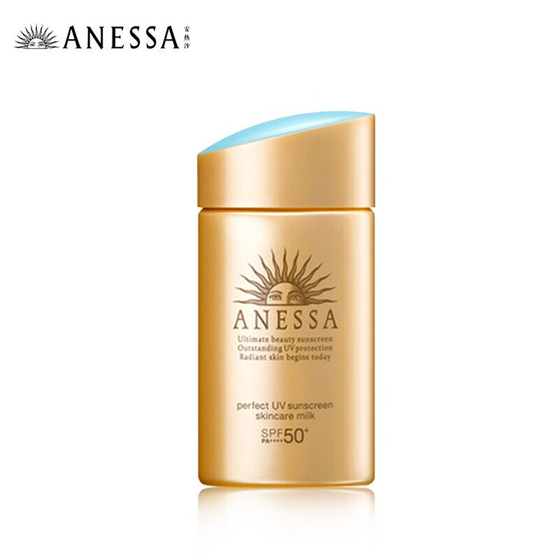 安热沙（ANESSA）小金瓶清透防晒乳液60ml 安耐晒